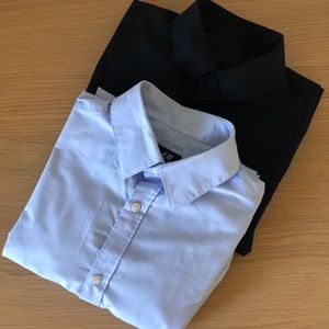 H&M Men’s Long Sleeve Shirt 2-Pack